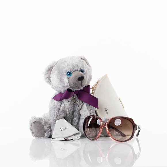 Dior PinkSunglasses with Case and Cloth